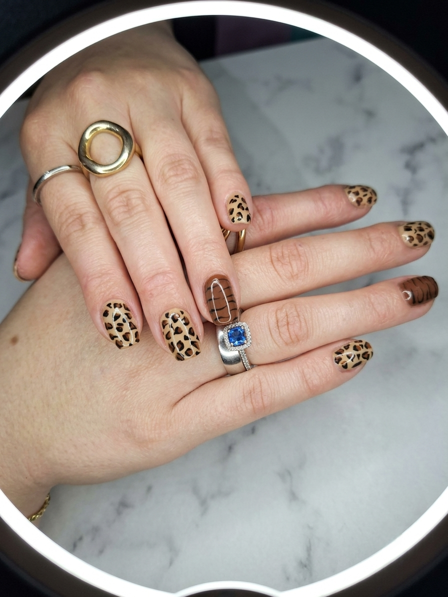 @romi — Soft gel con nail art personalizado — me encantó el resultado.